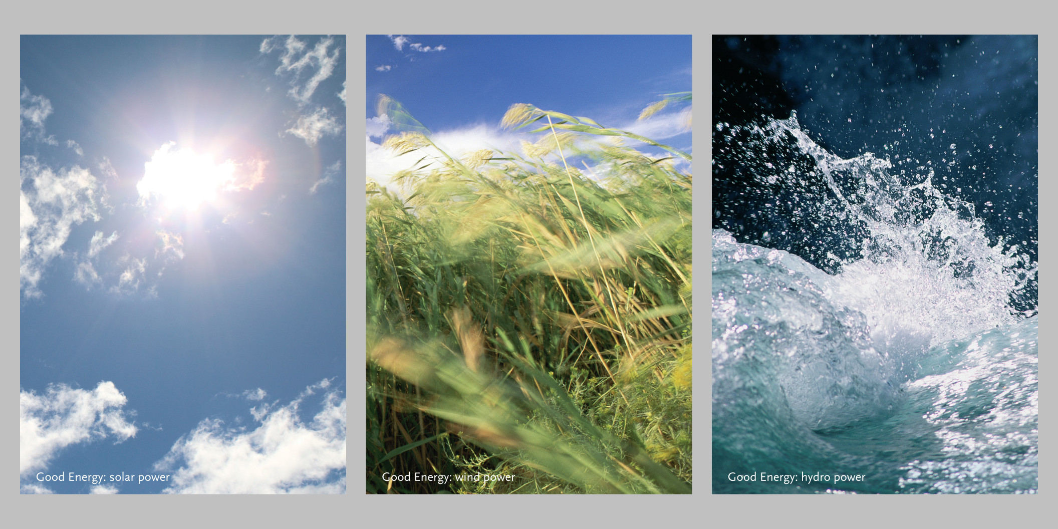 Good Energy postcards