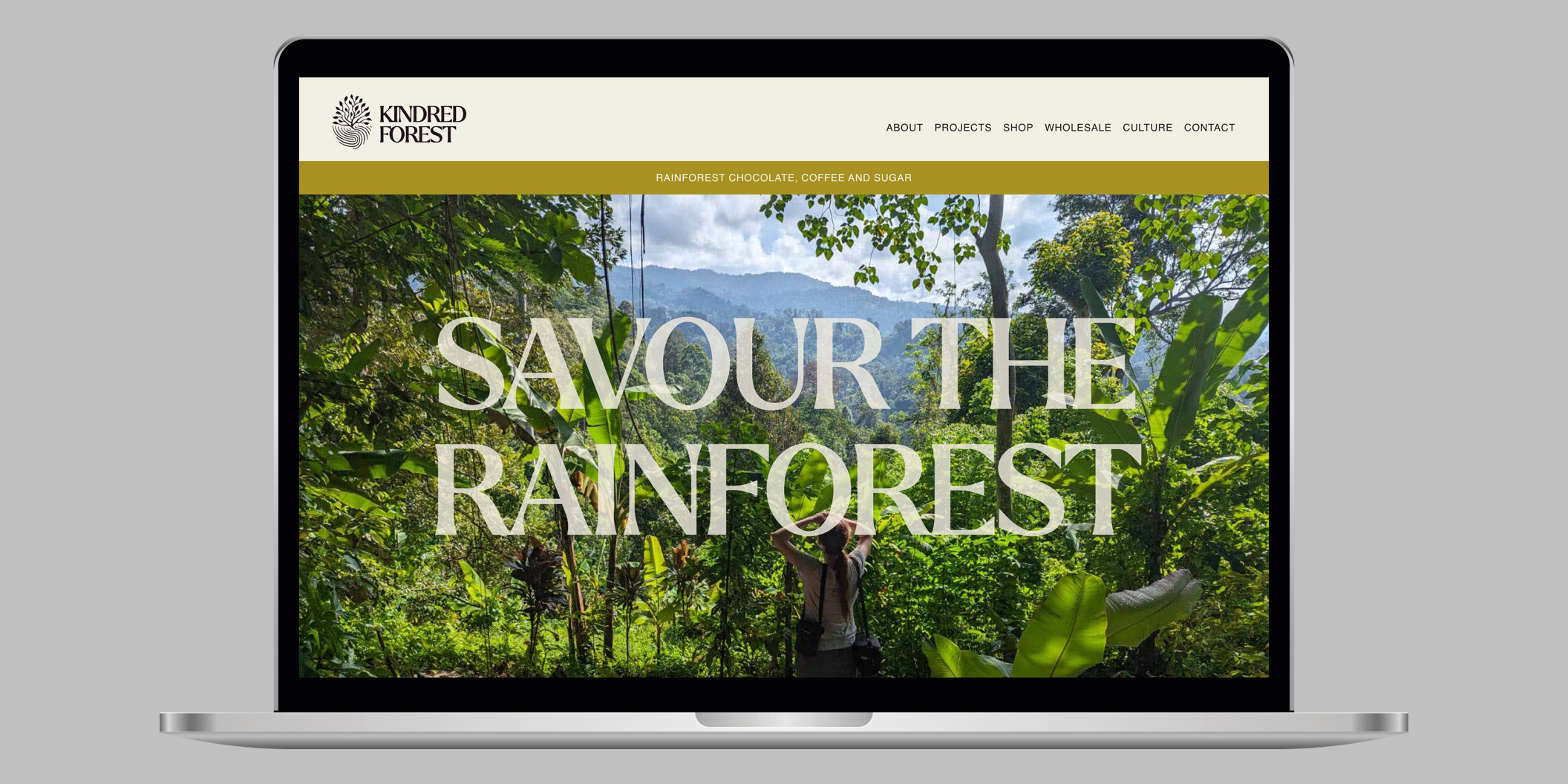 Kindred Forest homepage