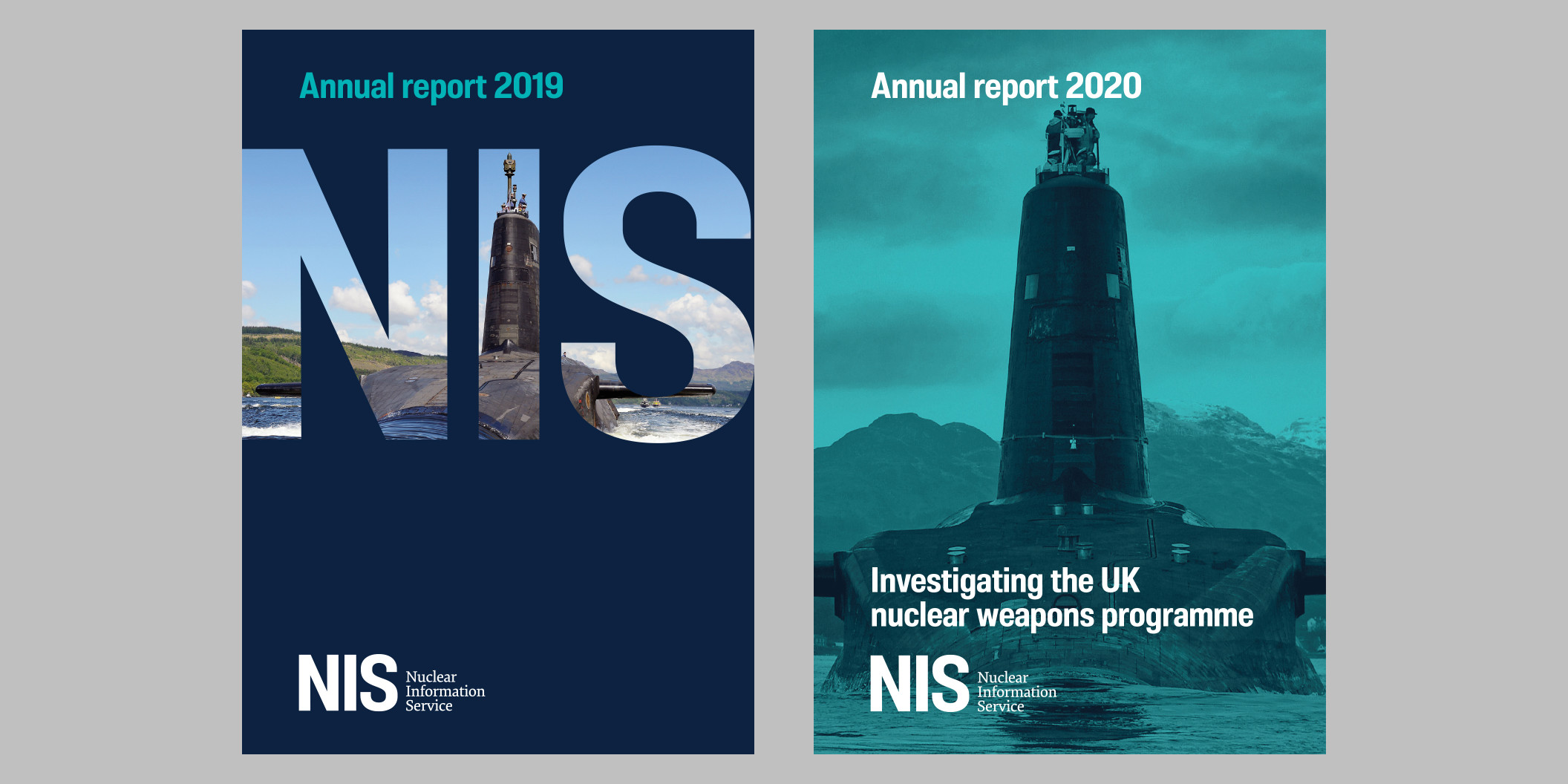 Nuclear Information Service annual reports 2019 and 2020